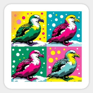 Polar Flight - Pop Art Snow Petrel Sticker